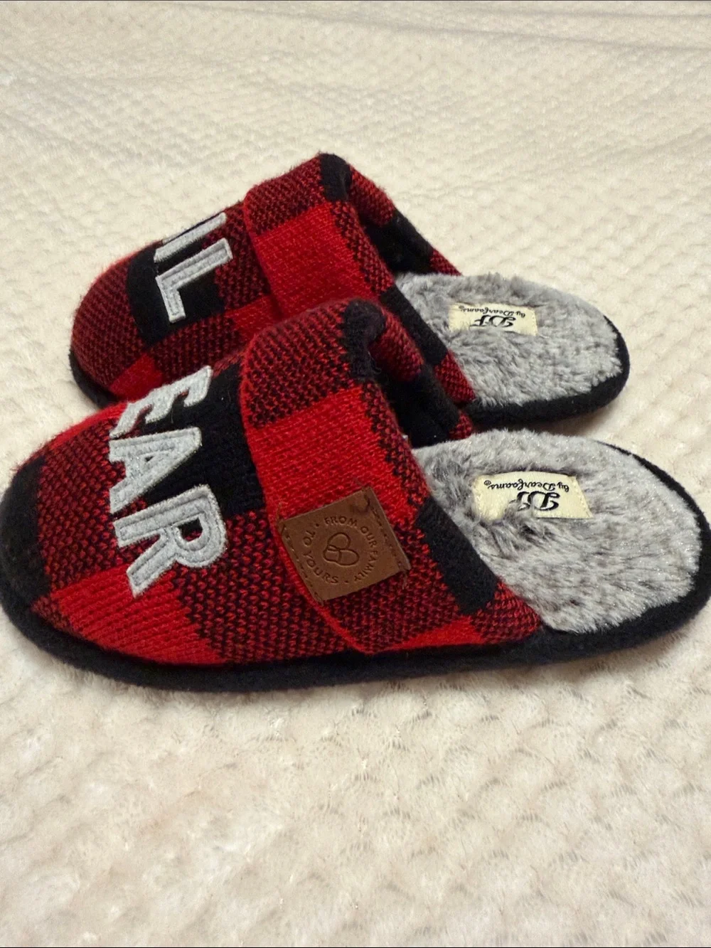 dearfoams cozy kids